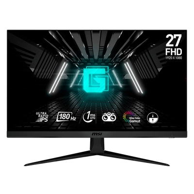 Monitor Plano Gaming Msi G2712F, 27" Fhd Ultra Rapid Ips, 180 Hz, 1 Ms, Hdmi, Dp