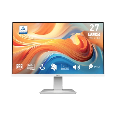 Monitor Plano Msi Pro Mp273W E14A, 27" Fhd Ips, 144Hz,1Ms, Hdmi, Dp, Vga, Earphone Out