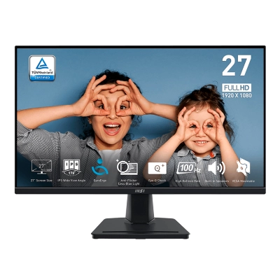 Monitor Msi Pro Mp275, 27" Fhd Ips, 1920 X 1080, Hdmi / Vga