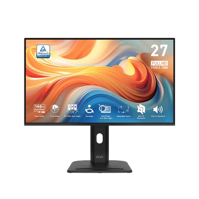 Monitor Plano Msi Pro Mp275Pg E14, 27" Fhd Ips, Hdmi, Dp, Headphone Out