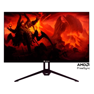 Monitor Plano Teros Te-2415S, 23.8" Fhd Ips, Hdmi, Dp
