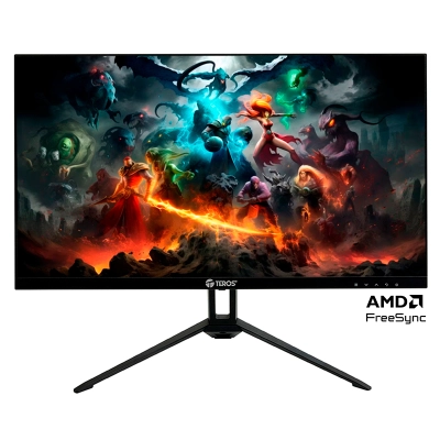 Monitor Plano Teros Te-2712S, 27" Fhd Ips, Hdmi, Vga