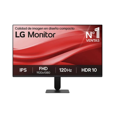 Monitor Lg 27 Fhd/Ips/120Hz/Hdmi/Vga/Headphone-Out
