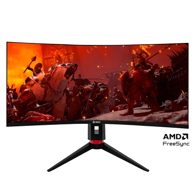 Monitor Curvo Gaming Teros Te-3410G, 34" Uwqhd Va, 165 Hz, 1 Ms, Hdmi, Dp