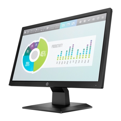 Monitor Hp P204V 19.5" Hd (1600X900 A 60Hz) Tn Led, Hdmi / Vga / Pantalla Antirreflejo.