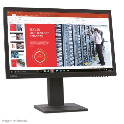 Monitor Lenovo Thinkvision E22-28, 21.5" 1920X1080 Wled Ips Hdmi/Dp/Vga/Speakers(2 X 1.5W)