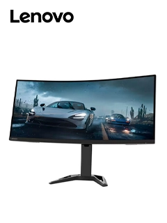 Monitor Lenovo G34W-30, 34" Wled/Va/Uwqhd/21:9/165Hz/Curvo/Hdmi X2/Dp X1/Parlantes(3Wx2)