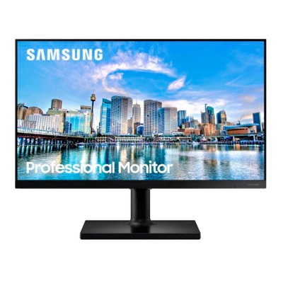Monitor Samsung Lf24T452Fqnxgo 24" Lcd/Led/Plana/Fhd/Ips (1920X1080) Hdmix2/Dp/Auriculares