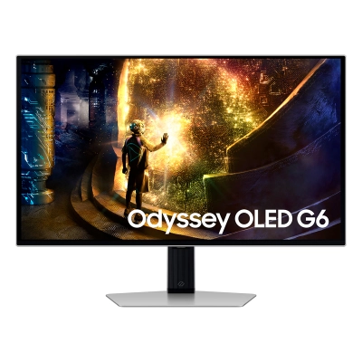 Monitor Plano Gaming Samsung Odyssey Oled G6, 27" Qhd, 240Hz, Hdmi, Dp