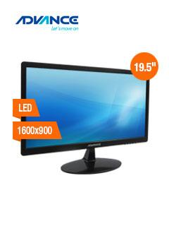 Monitor Advance A-195Ms, 19.5" Led, 1600 X 900.