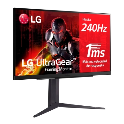 Monitor Gamer Lg 27Gr83Q-B, 27" Qhd Ips (2560X1440) 240Hz, Hdmi X2, Dp, Hp-Out, Usb 3.0 X3