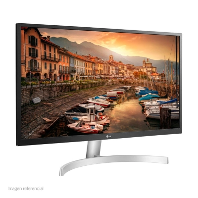 Monitor Lg 27Ul500-W, 27" Ips, 3840X2160, 4K Uhd Hdr, Hdmi / Displayport / Audio..