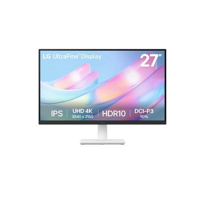 Monitor Lg 27Us500-W Plano 27 Uhd 4K Ips / Hdmi X2 / Dp / Audio-Out