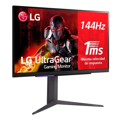Monitor Gaming Lg 31.5" Uhd Ips (3840 X 2160) 144Hz, Hdmi X2, Dp X1, Hp-Out X1, Usb 3.0 X3