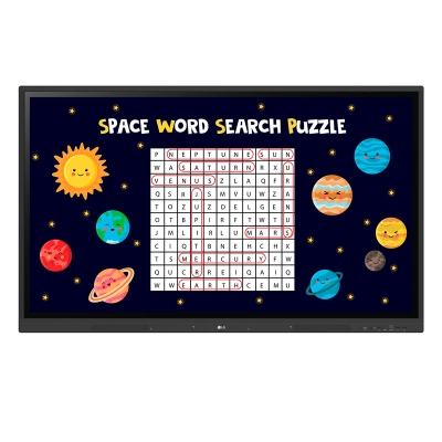 Pizarra Digital Interactiva Lg 75Tr3Dk, 75" Uhd Ips, Hdmi, Speaker, Multi-Touch