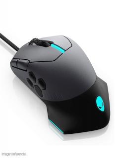 Mouse Gaming Dell Alienware 510M, Usb Tipo-A, Orientacion (Mano Derecha), Color Negro.
