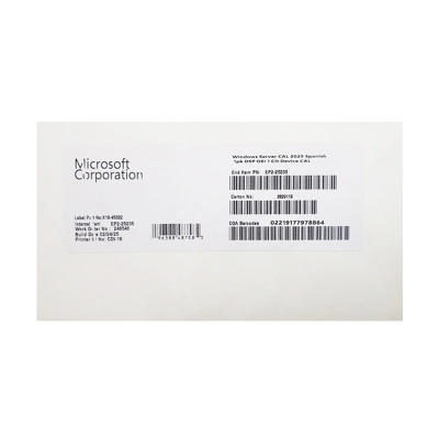 Microsoft Windows Server Cal 2025 1Pk Device Cal (Ep2-25235)
