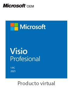 Licenciamiento Virtual (Esd) Microsoft Visio Pro 2021 Win All Lng Pk