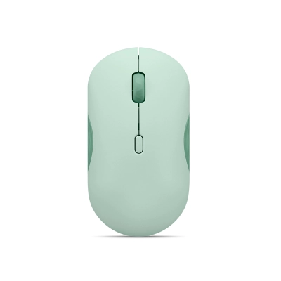Mouse Lenovo 350 Silencioso, Interfaz Bluetooth, Color Verde Musgo, Sin Batería