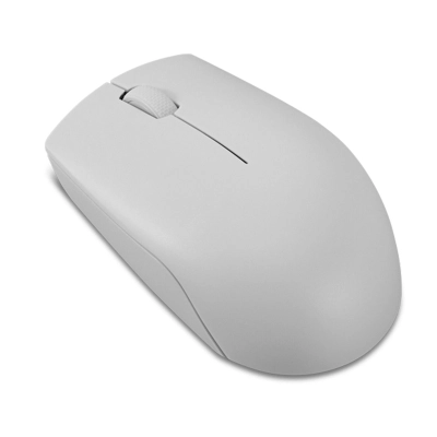 Mouse Inalambrico Compacto Lenovo 300, Color Gris Artico.