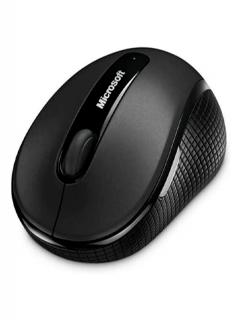 Mouse Microsoft Wireless Mobile 4000, Conexion Inalambrico 2.4Ghz, Receptor Usb, Grafito