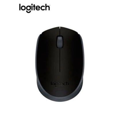 Mouse Óptico Inalámbrico Logitech M170, Ambidiestro, Receptor Usb, 2.4 Ghz, Negro.