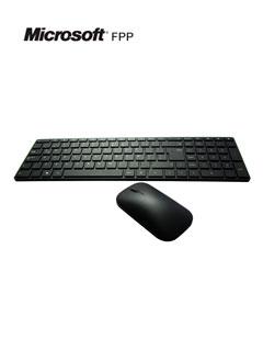 Kit De Teclado Y Mouse Inalámbrico Microsoft Designer, Bluetooth, Bluetrack, Negro.