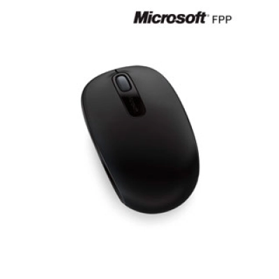 Mouse Óptico Inalámbrico Microsoft Mobile 1850, 1000Dpi, Receptor Usb, 2.4Ghz, Negro.