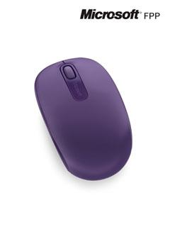 Mouse Óptico Inalámbrico Microsoft Mobile 1850, 1000Dpi, Receptor Usb, 2.4Ghz, Purpura.