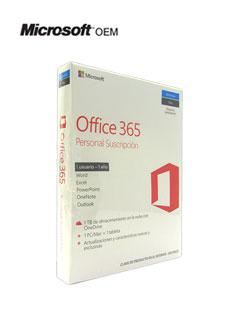 Microsoft Office 365 - Personal - 32/64 Bits - Español, 1 Usuario - 1 Año.