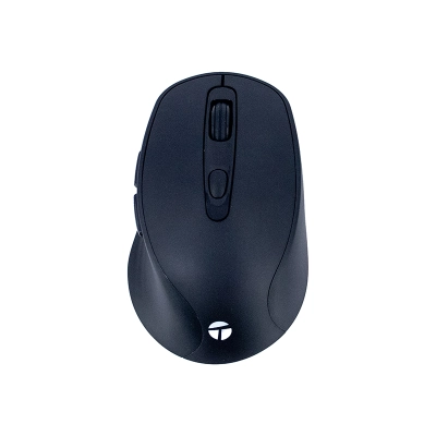 Mouse Inalámbrico Teros Te-1228S, Negro, 6 Botones, Receptor Usb