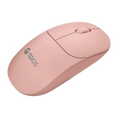 Mouse Óptico Inalámbrico Teros Te-1218S, 1000 Dpi, Receptor Usb, 3 Botones