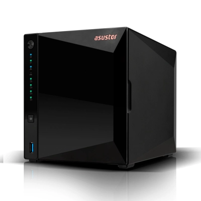 Servidor Nas Asustor Drivestor 4 Pro Gen2 (As3304T V2) Realtek Rtd1619B 1.7Ghz/Qc/2Gb Ddr4