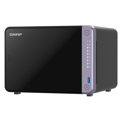Servidor Nas Qnap Ts-632X-4G, Arm Al524 4C/2Ghz, 4Gb Ram Sodimm, Bahias: 6X3.5" Sata