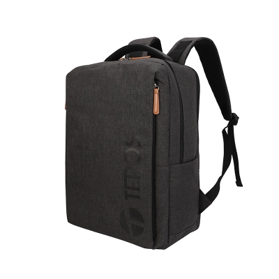 Backpack Teros City Iii Te-9045Gr, Para Notebooks De Hasta 15.6" - Color Gris