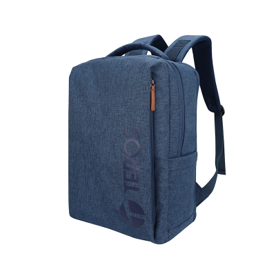 Backpack Teros City Iii Navy Te9048Nv, Para Notebooks De Hasta 15.6", Color Azul