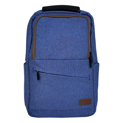 Mochila Teros Te-Acs9011Bl, Poliéster, Soporta Notebooks De Hasta 15.6", Azul