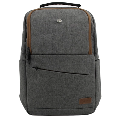 Backpack Teros City Grey Te-Acs9023Gr,Para Notebooks De Hasta 15.6"