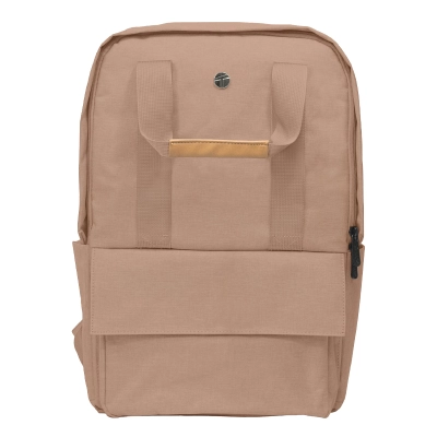 Backpack Teros City Ii Mocha Mousse Te-9029Mm, Para Notebooks De Hasta 15.6"