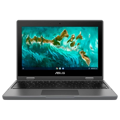 Chromebook Asus Cr1100Fka-Bp0455, 11.6" Led Hd Ips, Celeron N4500 1.1/2.8Ghz, 4Gb Lpddr4X