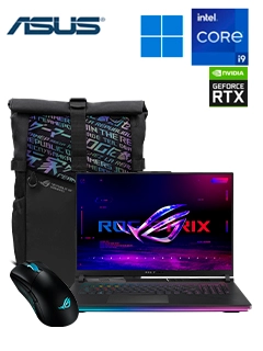 Notebook Asus Rog Strix Scar 18, 18" Wqxga Mini Oled, Core I9-14900Hx 2.2/5.8Ghz, 32Gb Ram