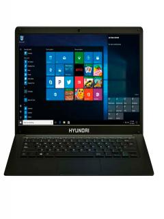 Notebook Hyundai Hybook, 14.1" 1366X768 Ips, Celeron N4020 1.10 / 2.80 Ghz, 4Gb Lpddr4