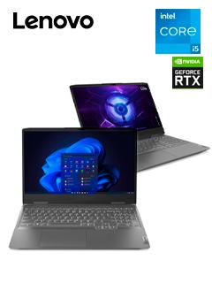 Notebook Lenovo Loq 15Irh8, 15.6" Fhd Ips, Core I5-12450H 2.0 / 4.4Ghz, 8Gb Ddr5-4800Mhz