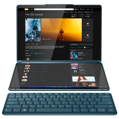 Notebook Lenovo Yoga Book 9 13Iru8, 2 X 13.3" 2.8K Oled Touch, Core I7-1355U 1.7/5.0Ghz