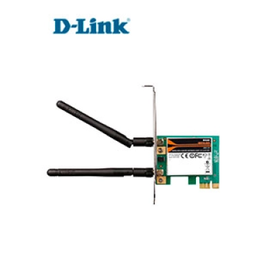 Tarjeta Wireless D-Link Dwa-548, 802.11G/N, 300 Mbps, Pci-E, 2Dbi.