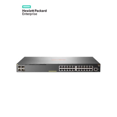 Switch Hpe Aruba 2930F, 24 Rj-45 Gbe, 4 Sfp 1/10Gbe, Poe.