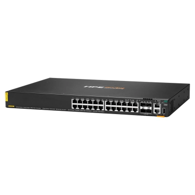 Switch Hpe Aruba Networking Cx 6200F 24G Class-4 Poe 4Sfp, Capacidad Poe: 370W