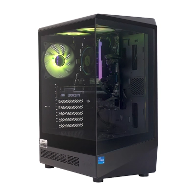 Pc Te-8001G Core I5 14400F 2.5/4.7Ghz 16Gb Ddr5-5600 Rtx3050 6Gb Ubuntu, Negro