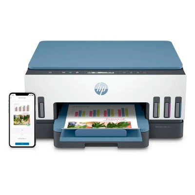 Multifuncional De Tinta Hp Smart Tank 725, Impresión/Escaneo/Copia/Wi-Fi/Bluetooth Le/Usb
