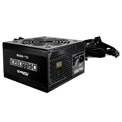 Fuente De Alimentación Asrock, 550W, Atx, 80 Plus Bronze.